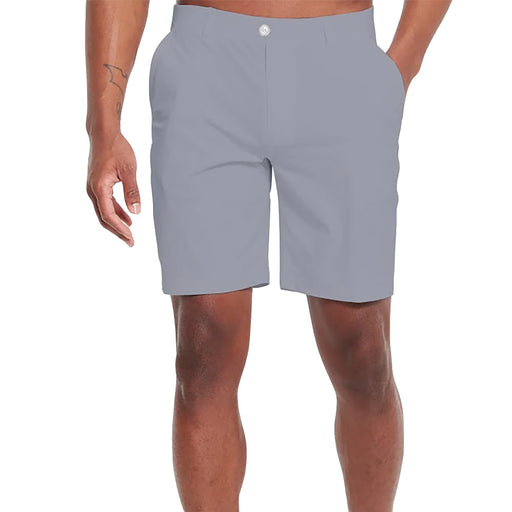 Redvanly Hanover 9 Inch Mens Pull-On Golf Shorts - Shadow Grey/XXL