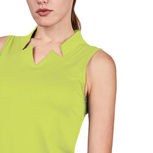
                        
                          Load image into Gallery viewer, Sofibella Golf Colors Sleeveless Womens Golf Shirt
                        
                       - 4