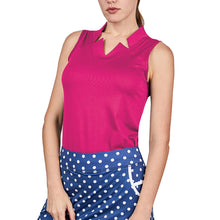 
                        
                          Load image into Gallery viewer, Sofibella Golf Colors Sleeveless Womens Golf Shirt - Girly/2X
                        
                       - 5