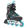 K2 Alexis 80 ALU Gray-Cyan Womens Inline Skates