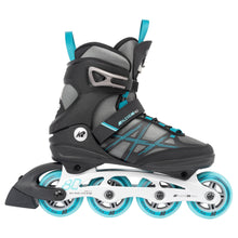 
                        
                          Load image into Gallery viewer, K2 Alexis 80 ALU Gray-Cyan Womens Inline Skates
                        
                       - 2