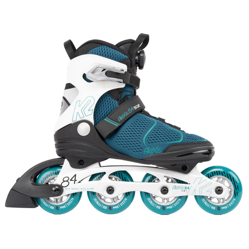 K2 Alexis 84 Boa Teal Womens Inline Skates