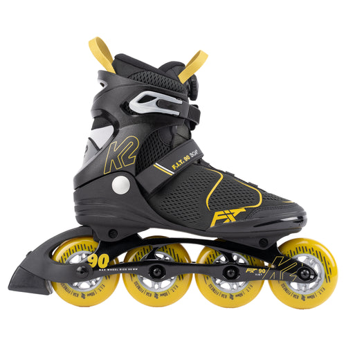 K2 F.I.T. 90 Boa Gray Mens Inline Skates - 2