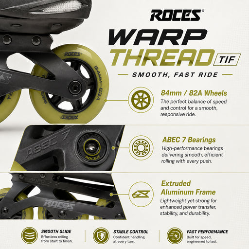 Roces Warp Thread TIF Mens Inline Skates