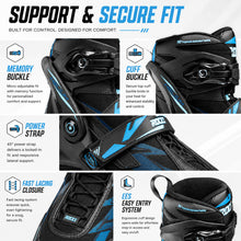 
                        
                          Load image into Gallery viewer, Roces Helium TIF II Azure Womens Inline Skates
                        
                       - 3
