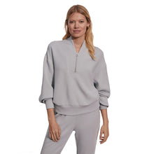 
                        
                          Load image into Gallery viewer, Varley Davidson Womens Half Zip Sweatshirt - Mirage Grey/M
                        
                       - 3