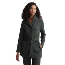 
                        
                          Load image into Gallery viewer, Varley Anset Womens Wrap Jacket - Olive Marl/M
                        
                       - 5