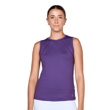 
                        
                          Load image into Gallery viewer, Sofibella UV Colors Womens Sleeveless Tennis Sh - Plum/2X
                        
                       - 11