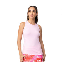 
                        
                          Load image into Gallery viewer, Sofibella UV Colors Womens Tennis Tank - Cotton Candy/2X
                        
                       - 7