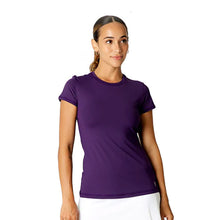 
                        
                          Load image into Gallery viewer, Sofibella UV Colors SS Wmns Tennis Shirt - Plum/2X
                        
                       - 12
