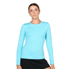 
                        
                          Load image into Gallery viewer, Sofibella UV Colors Womens LS Tennis Shirt - Baby Boy/2X
                        
                       - 10