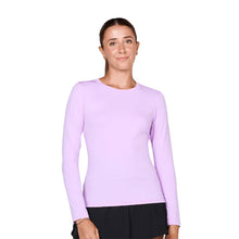 
                        
                          Load image into Gallery viewer, Sofibella UV Colors Womens LS Tennis Shirt - Lavender/2X
                        
                       - 19