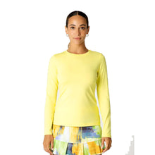 
                        
                          Load image into Gallery viewer, Sofibella UV Colors Womens LS Tennis Shirt - Sunshine/2X
                        
                       - 29