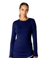 
                        
                          Load image into Gallery viewer, Sofibella UV Colors Womens LS Tennis Shrt - Navy/2X
                        
                       - 12
