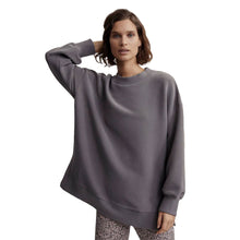 
                        
                          Load image into Gallery viewer, Varley Mae Boyfriend Womens Pullover - Charcoal Grey/L
                        
                       - 1