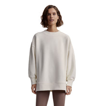 
                        
                          Load image into Gallery viewer, Varley Mae Boyfriend Womens Pullover - Egret/L
                        
                       - 3