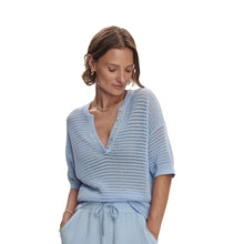 
                        
                          Load image into Gallery viewer, Varley Callie Womens Knit Top - Cashmere Blue/L
                        
                       - 3