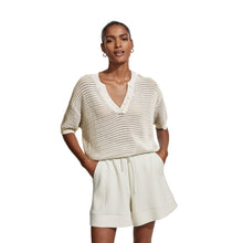 
                        
                          Load image into Gallery viewer, Varley Callie Womens Knit Top - Egret/L
                        
                       - 1