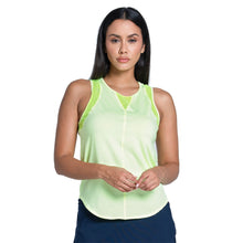 
                        
                          Load image into Gallery viewer, Lucky In Love Chill Out Womens Tennis Tank - Lemon Frost/L
                        
                       - 3