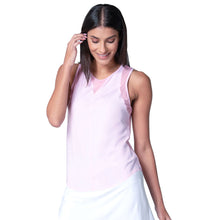 
                        
                          Load image into Gallery viewer, Lucky In Love Chill Out Womens Tennis Tank - Pink Sand/XL
                        
                       - 16