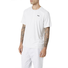
                        
                          Load image into Gallery viewer, FILA Kaab Short Sleeve Crew Mens Tennis Shirt - CLOUD 036/XXL
                        
                       - 5