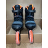 K2 Trio LT 100 Black Orange Mens Urban Inline Skates - Moderately Used Size 11