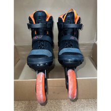 
                        
                          Load image into Gallery viewer, USED K2 Trio LT 100 Mens Urban Inline Skates 32350 - Black/Orange/11.0
                        
                       - 1