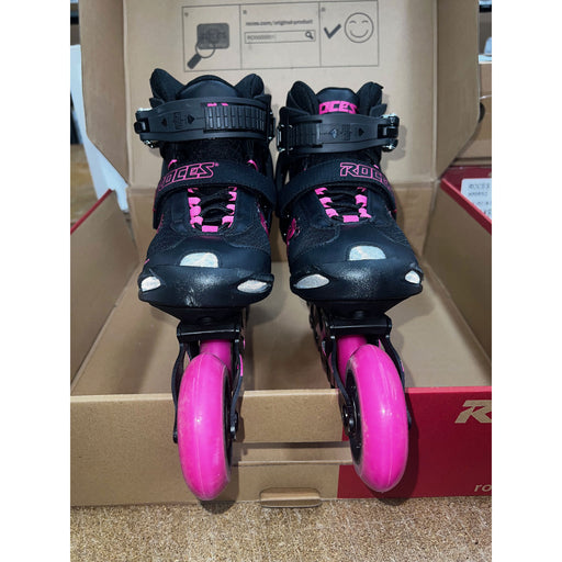 Used Roces PIC TIF Womens Inline Skates 32351 - BLK/FUSCHIA 001/7.0