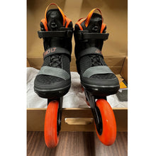 
                        
                          Load image into Gallery viewer, USED K2 Trio LT 100 Mens Urban Inline Skates 32476 - Black/Orange/14.0
                        
                       - 1