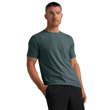 
                        
                          Load image into Gallery viewer, Rhone Reign Short Sleeve Mens Crew Neck - Moss Green Hthr/XXL
                        
                       - 12