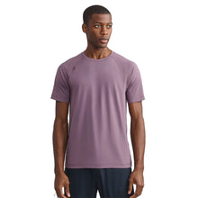 
                        
                          Load image into Gallery viewer, Rhone Reign Short Sleeve Mens Crew Neck - S Plum/Gry Hth/XL
                        
                       - 14