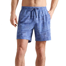 
                        
                          Load image into Gallery viewer, Rhone Pursuit Unlined 7 Inch Mens Tennis Shorts 24 - Blue Bandana/XL
                        
                       - 3