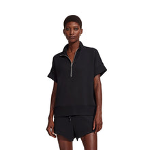 
                        
                          Load image into Gallery viewer, Varley Ritchie Short Sleeve Womens Sweater - Black/L
                        
                       - 4