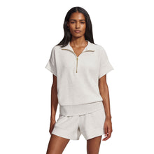 
                        
                          Load image into Gallery viewer, Varley Ritchie Short Sleeve Womens Sweater - Ivory Marl/L
                        
                       - 8