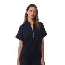
                        
                          Load image into Gallery viewer, Varley Ritchie Short Sleeve Womens Sweater - Navy/L
                        
                       - 10