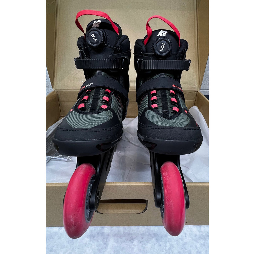 K2 Alexis 80 Boa Gray-Coral W Inline Skates 32741 - Gray/Coral/11.0