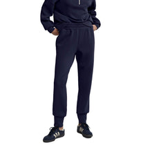 
                        
                          Load image into Gallery viewer, Varley The Slim Cuff 25 Inch Womens Pants - Blue Nights/L
                        
                       - 10