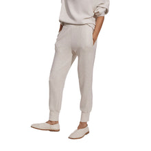 
                        
                          Load image into Gallery viewer, Varley The Slim Cuff 25 Inch Womens Pants - Ivory Marl/L
                        
                       - 12
