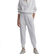
                        
                          Load image into Gallery viewer, Varley The Slim Cuff 25 Inch Womens Pants - White/M
                        
                       - 1