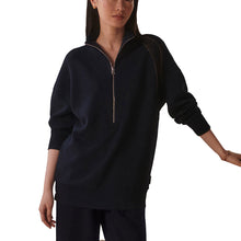 
                        
                          Load image into Gallery viewer, Varley Masie Longline Womens Sweater - Navy/M
                        
                       - 5