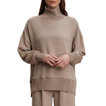 
                        
                          Load image into Gallery viewer, Varley Barker High Neck Womens Sweater - Taupe Marl/L
                        
                       - 14