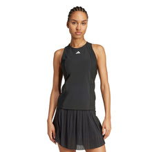 
                        
                          Load image into Gallery viewer, Adidas Y-Tank Pro Womens Tennis Tank 1 - Black/L
                        
                       - 1