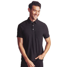 
                        
                          Load image into Gallery viewer, Rhone WFH Mens Golf Polo - Black/XL
                        
                       - 1