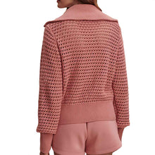 
                        
                          Load image into Gallery viewer, Varley Eloise Full Zip Knit Womens Sweater
                        
                       - 2
