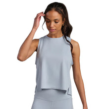 
                        
                          Load image into Gallery viewer, Rhone Serene Womens Tennis Tank - Blue Dawn/L
                        
                       - 3