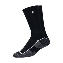 
                        
                          Load image into Gallery viewer, FootJoy ProDry Mens Crew Golf Socks - Black/7-12
                        
                       - 1