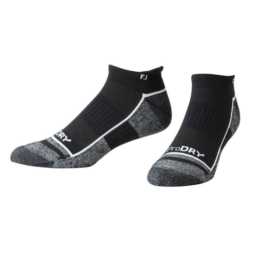 FootJoy ProDry Roll Tab Mens Golf Socks 25 - Black/7-12
