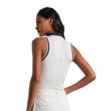 
                        
                          Load image into Gallery viewer, Rhone Prize Sleeveless Zip Womens Golf Polo
                        
                       - 2