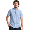 Rhone Commuter Seersucker Short Sleeve Button Down Mens Shirt