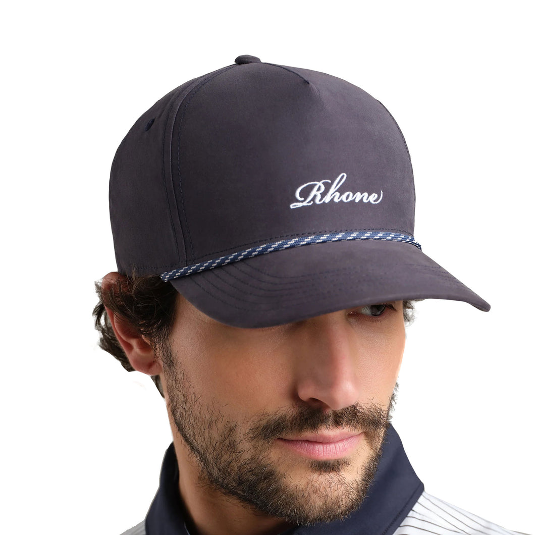 Rhone Rope Mens Golf Hat - True Navy/One Size